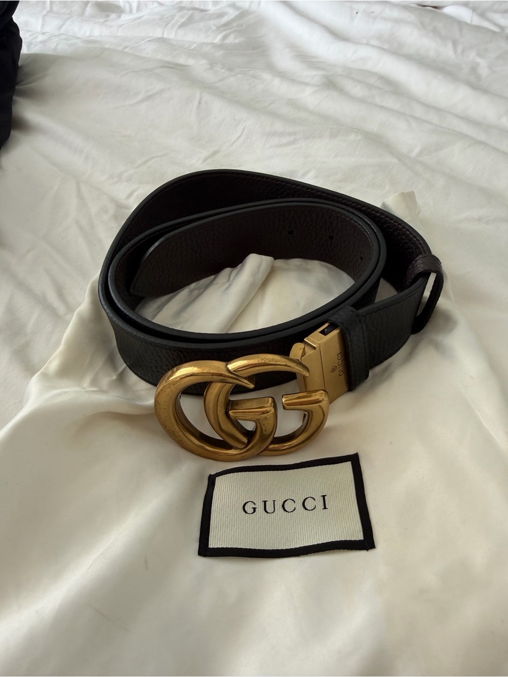 Gucci reservable belt